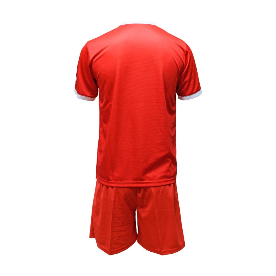 SET CAMISETA + SHORT UNISEX HO SOCCER TORM ROJO - NARNAJO FLUOR - 3