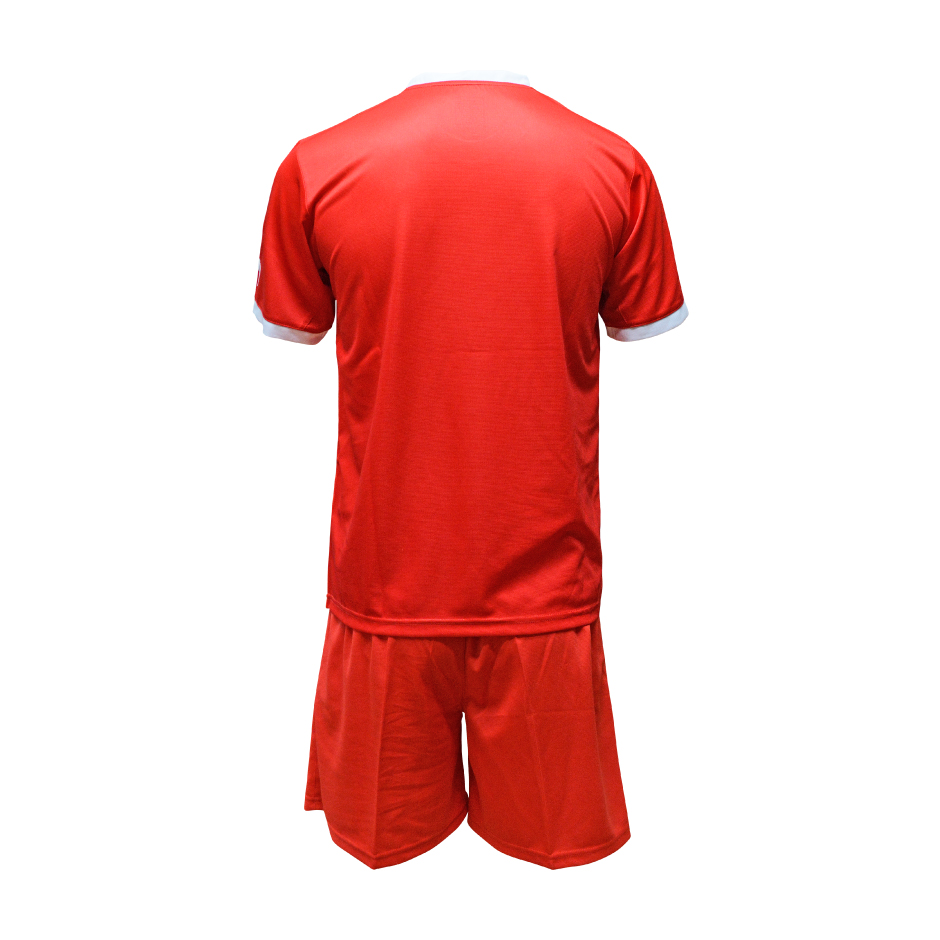 SET CAMISETA + SHORT UNISEX HO SOCCER TORM ROJO - NARNAJO FLUOR - 3