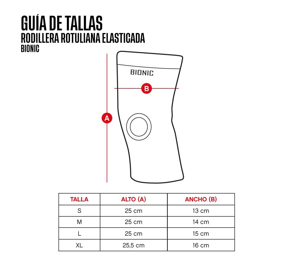 RODILLERA BIONIC ROTULIANA ELASTICADA NG - 2