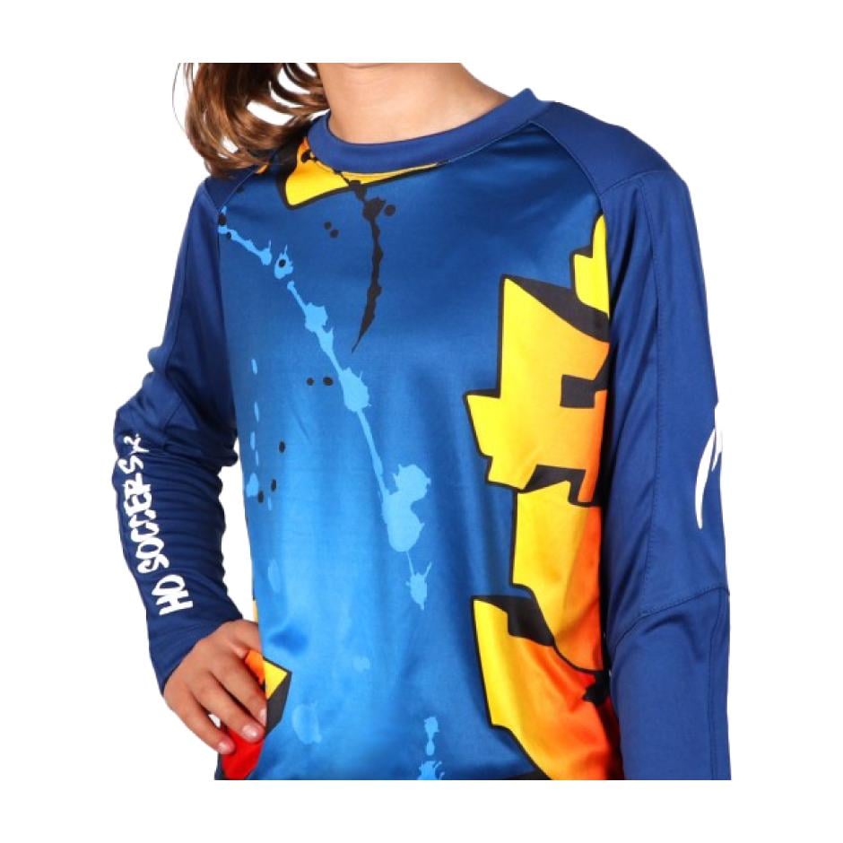 POLERON NIÑO HO SOCCER AZUL ARQUERO SPIRIT AZ XL - 1