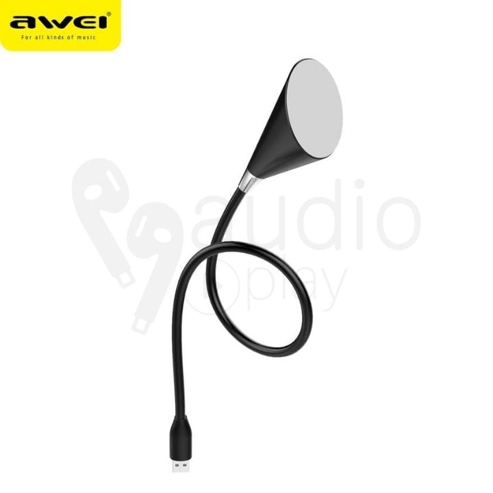 PARLANTE AWEI BLUETOOTH Y LÁMPARA L10 NEGRO - 3