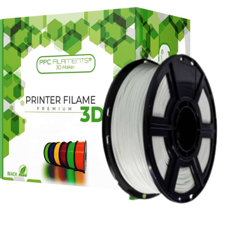 FILAMENTOS PLA SEDA PPC 1KG 1.75MM BLANCO | FILAMENTOS - 1