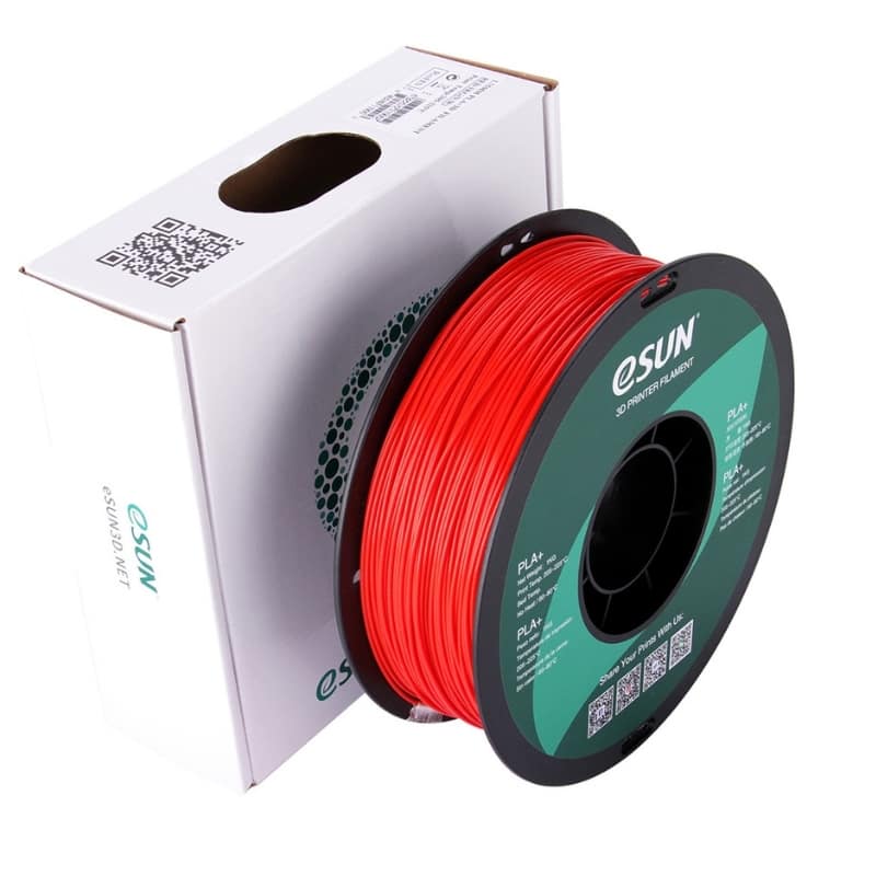 FILAMENTOS PLA+ ESUN 1KG 1.75MM ROJO | FILAMENTOS - 1