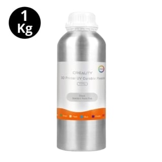 RESINA PARA IMPRESORAS CREALITY PLUS 3D 1000G NEGRA - 1