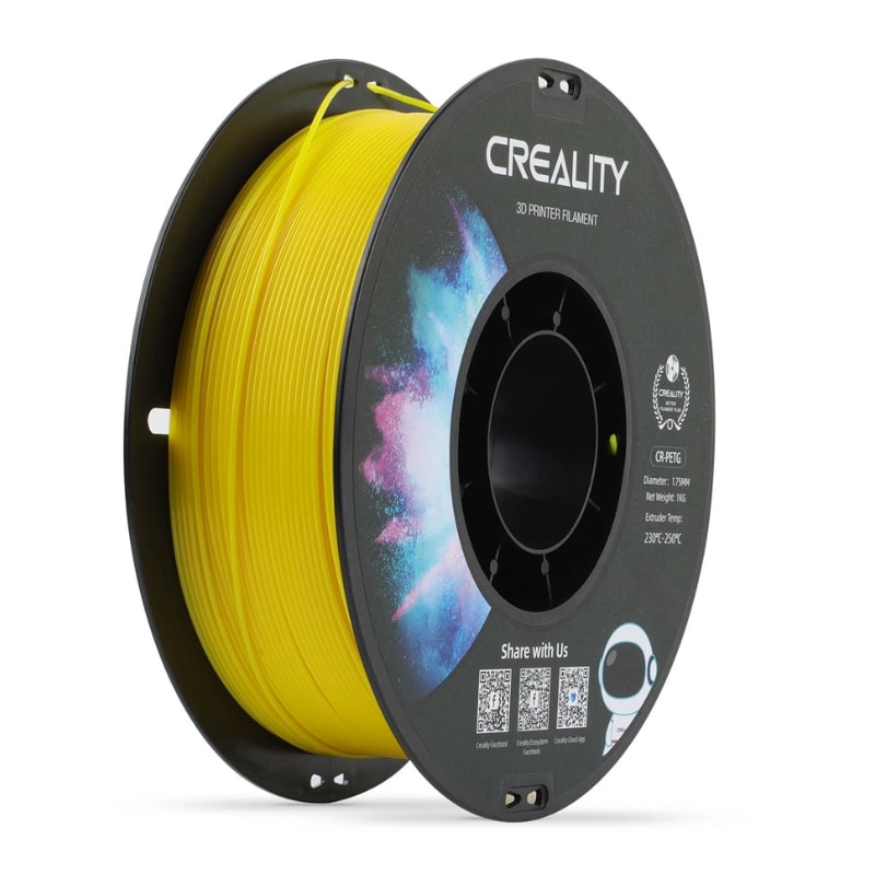 FILAMENTO PETG CREALITY 1KG AMARILLO | FILAMENTOS - 2