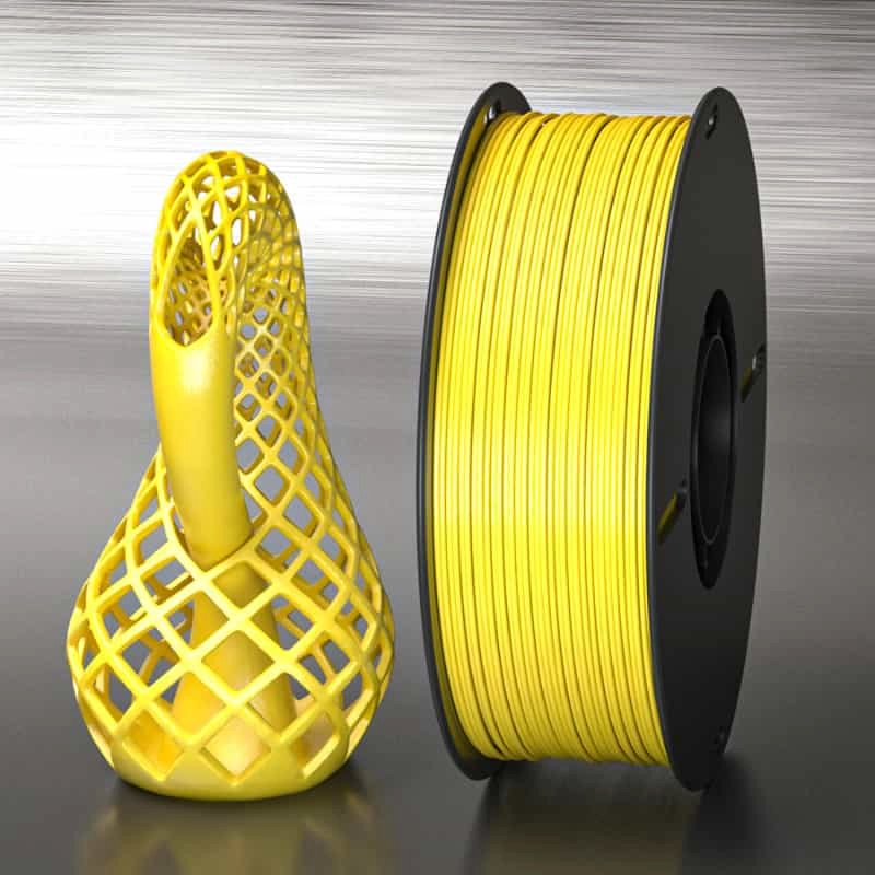 FILAMENTO 3D CREALITY 1KG ABS AMARILLO FILAMENTOS - 2