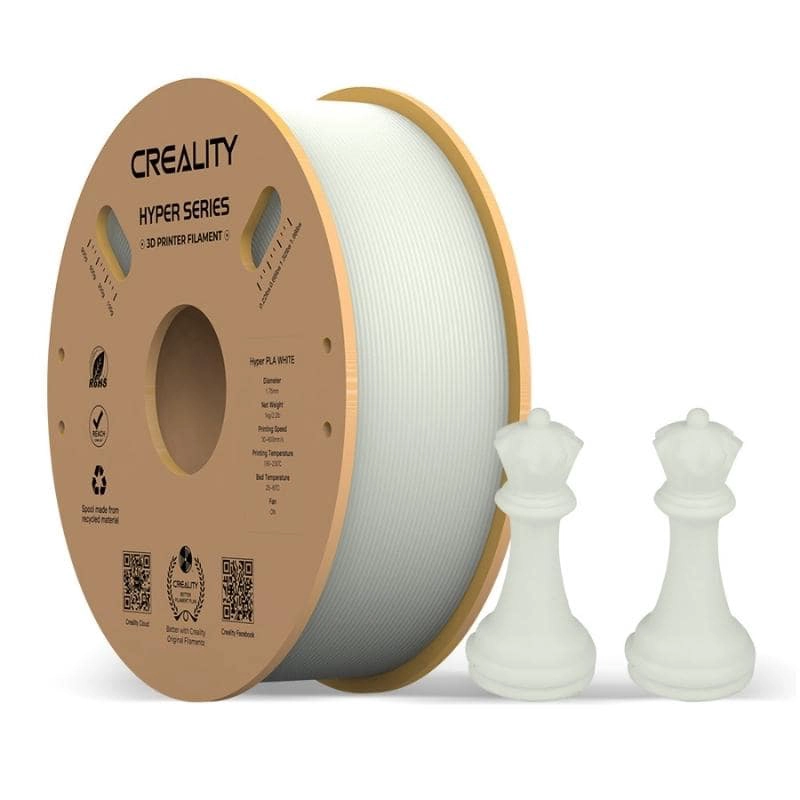 FILAMENTO 3D PLA ALTA VELOCIDAD BLANCO BOBINA RECICLABLE 1KG CREALITY | FILAMENTOS - 2