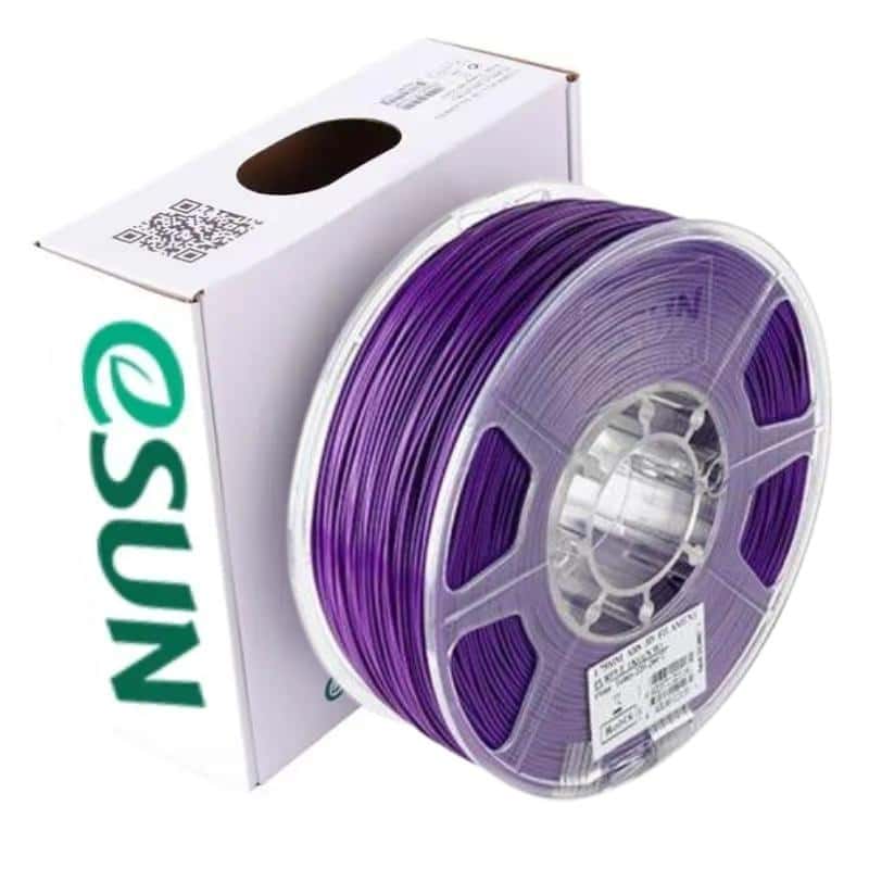 FILAMENTO 3D PLA MORADO TRANSPARENTE 1KG ESUN | FILAMENTOS - 1