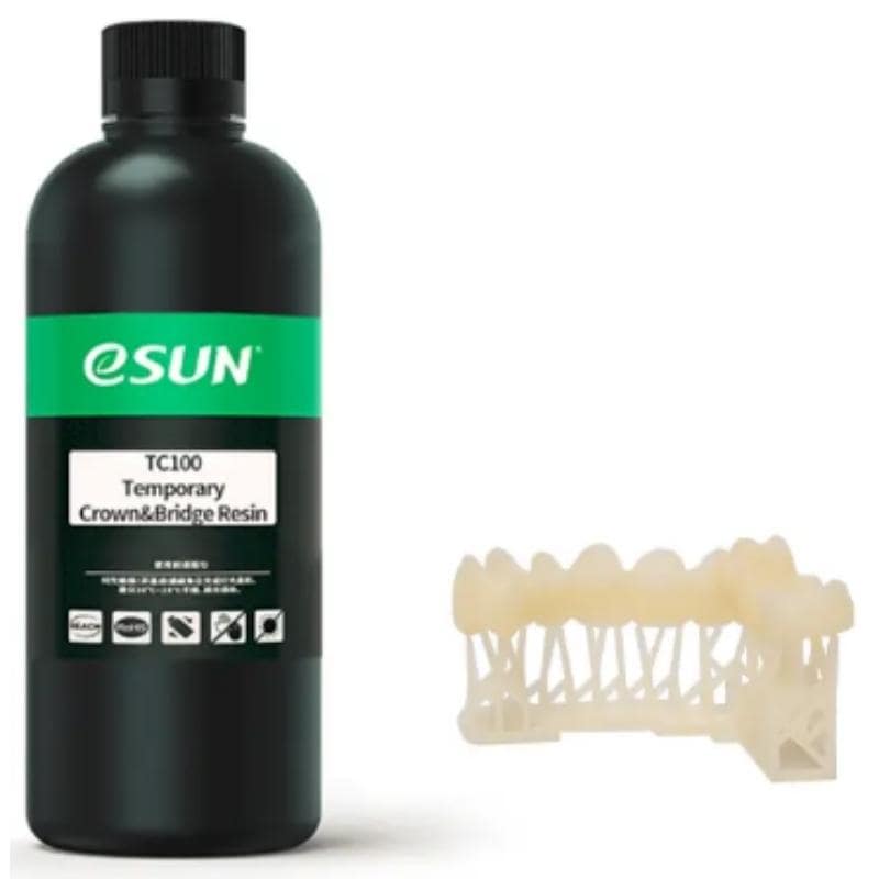 RESINA 3D CORONA TEMPORALES BLANCO A2 PARA 3D 500G ESUN | RESINAS - 2