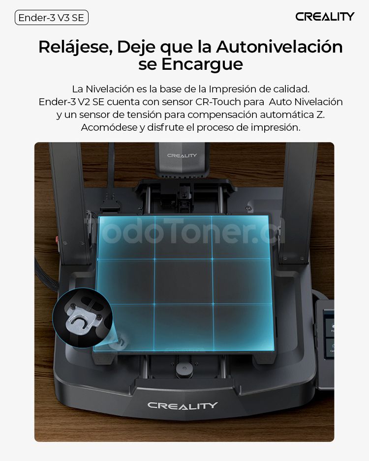 IMPRESORA 3D ENDER-3 V3 SE CREALITY | ALTA PRECISIÓN - 7
