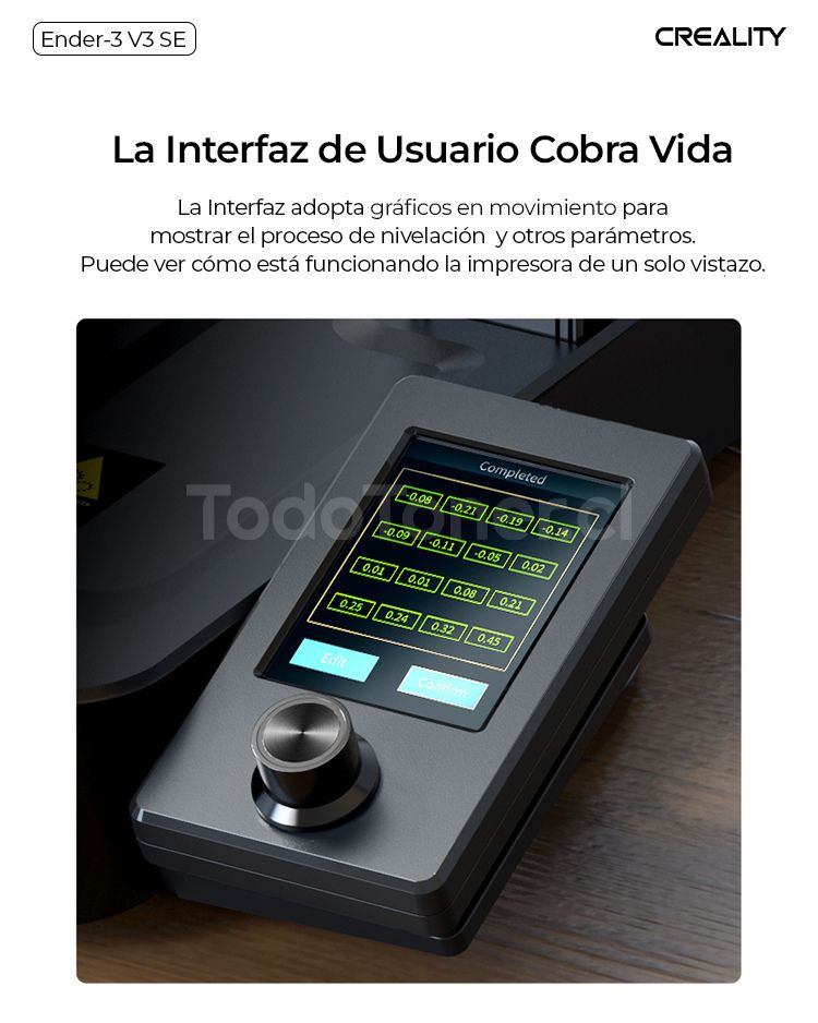 IMPRESORA 3D ENDER-3 V3 SE CREALITY | ALTA PRECISIÓN - 8