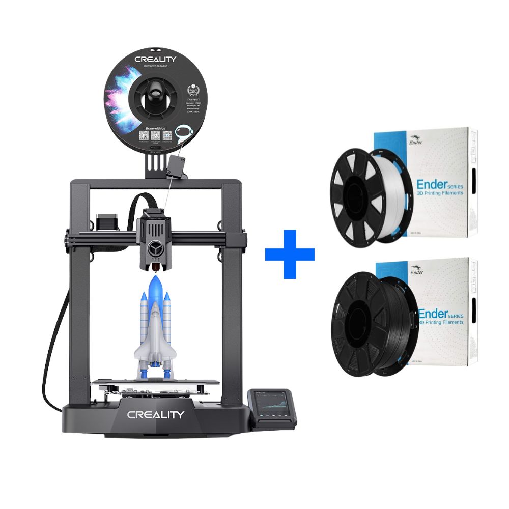 ENDER-3 V3 KE CREALITY + 2 FILAMENTOS PLA ENDER - 1