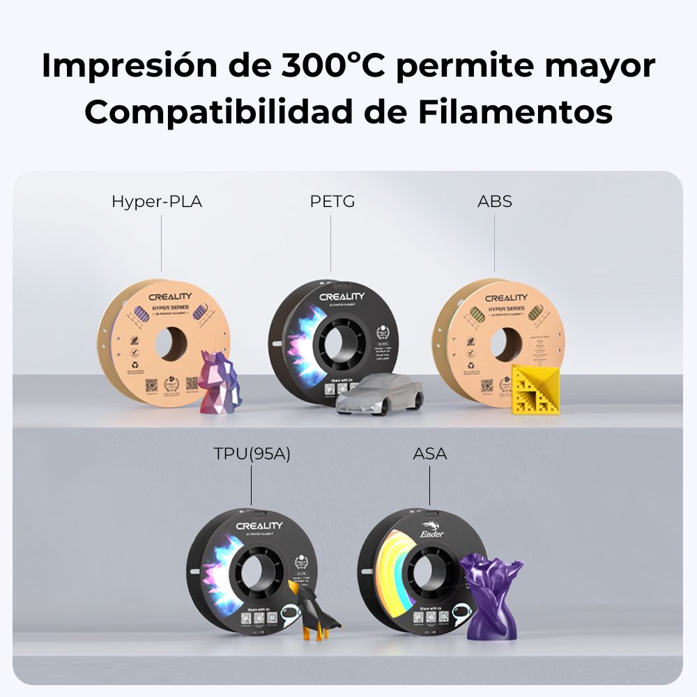 ENDER-3 V3 KE CREALITY + 2 FILAMENTOS PLA ENDER - 8