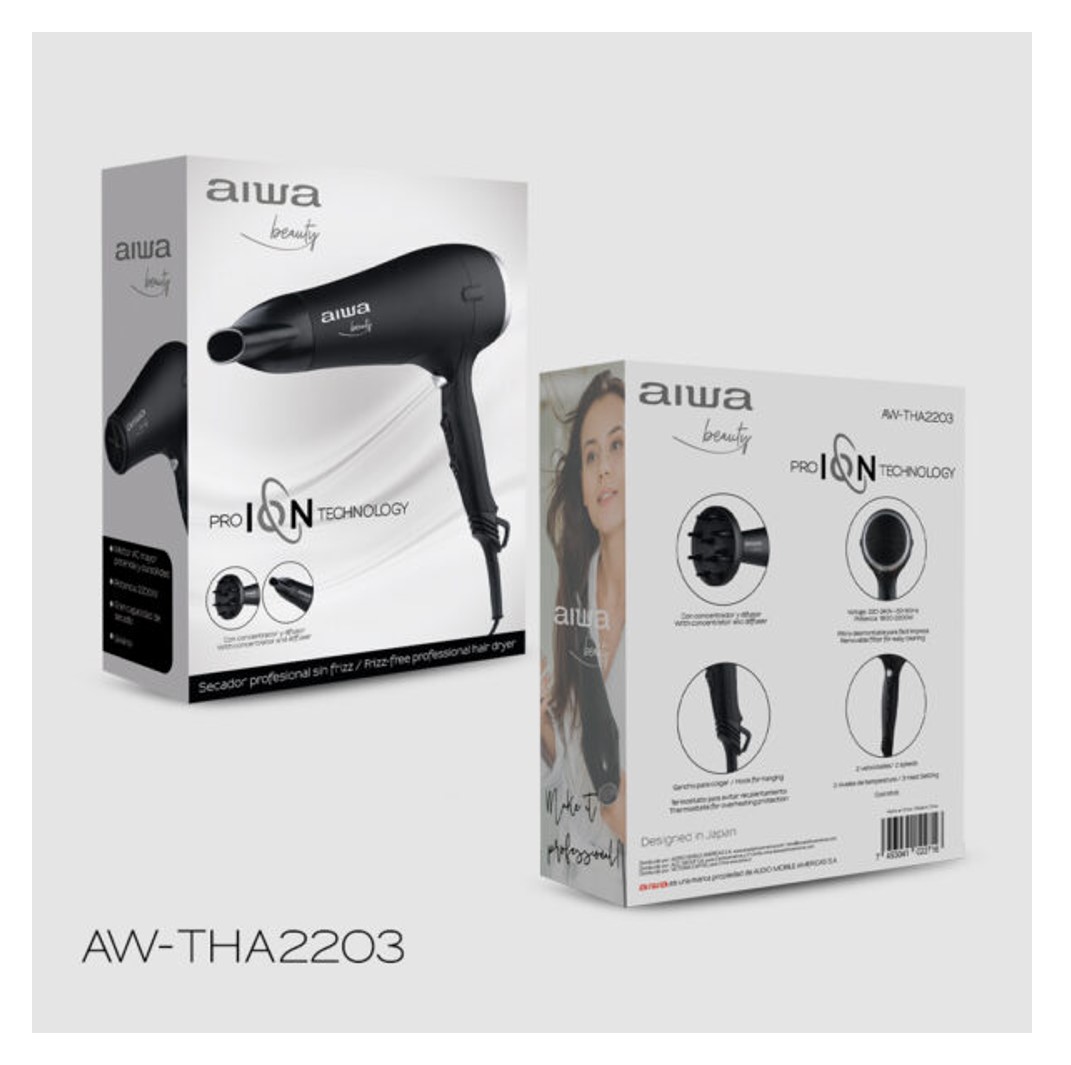 SECADOR PROFESIONAL SIN FRIZZ AW THA2203 - 3