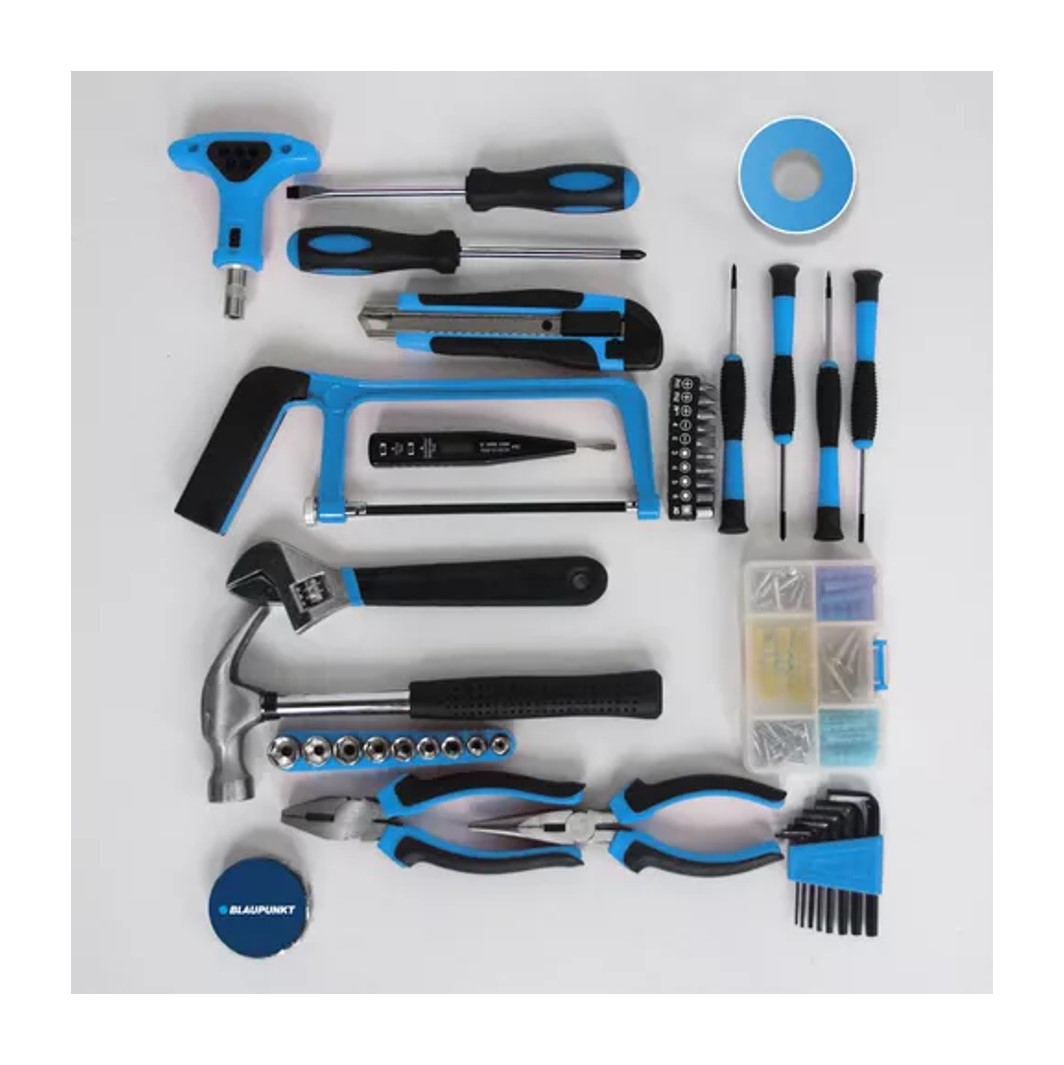 CAJA DE HERRAMIENTAS BLAUPUNKT 142 PIEZAS POWER KIT 800 - 3