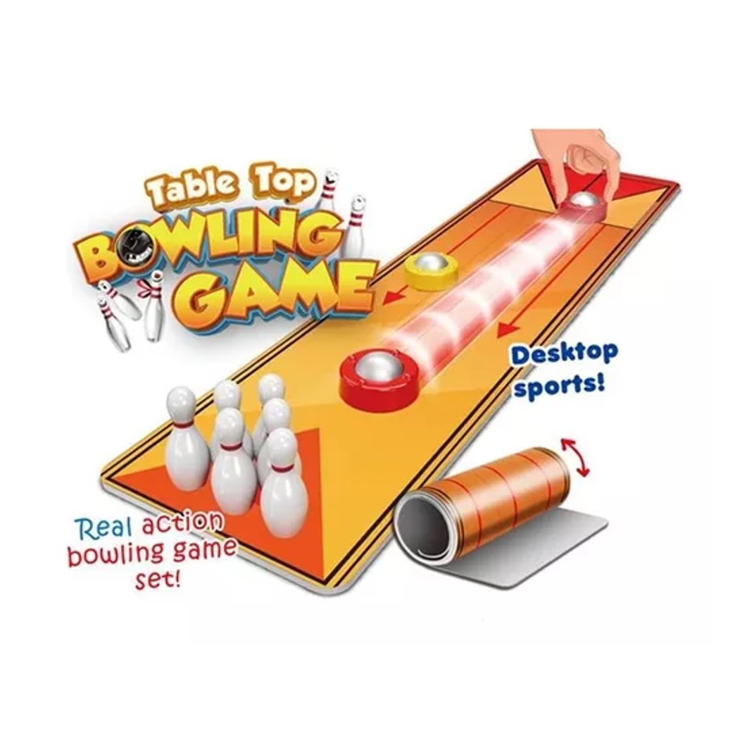 Mini bowling game in solid rubberwood - Whole Wood