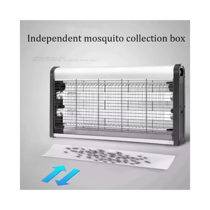 LAMPARA MATA MOSCAS MOSQUITOS ZANCUDOS INSECTOS 8W LUZ UV - 2