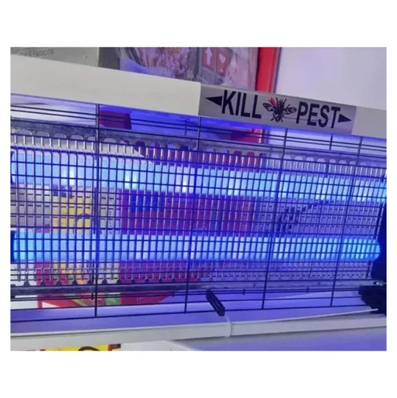 LAMPARA MATA MOSCAS MOSQUITOS ZANCUDOS INSECTOS 8W LUZ UV - 4