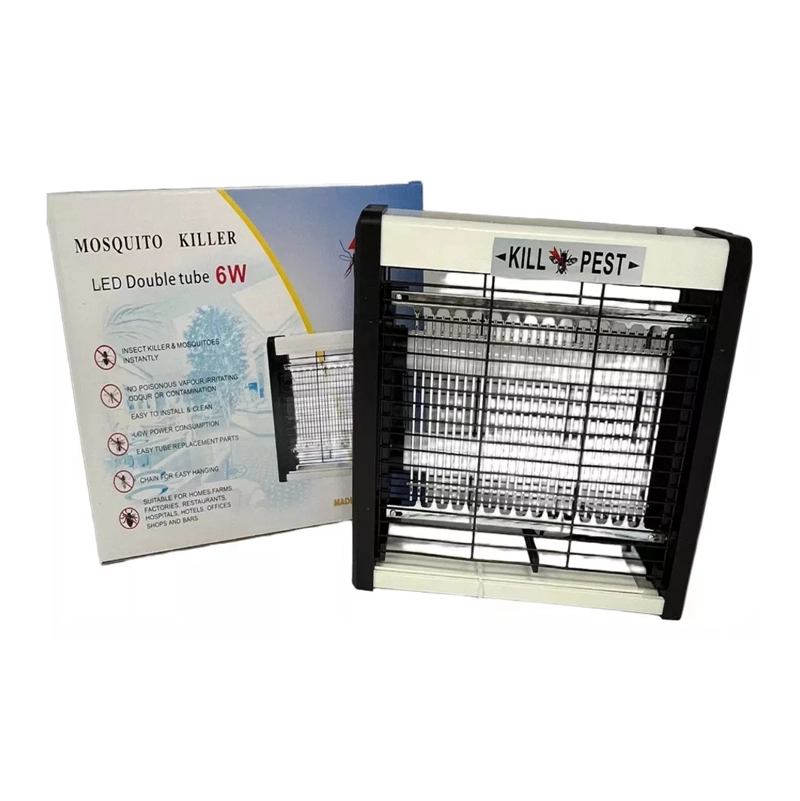 LAMPARA ELE CTRICA PARA MATAR MOSCAS Y INSECTOS LED 6W - 1