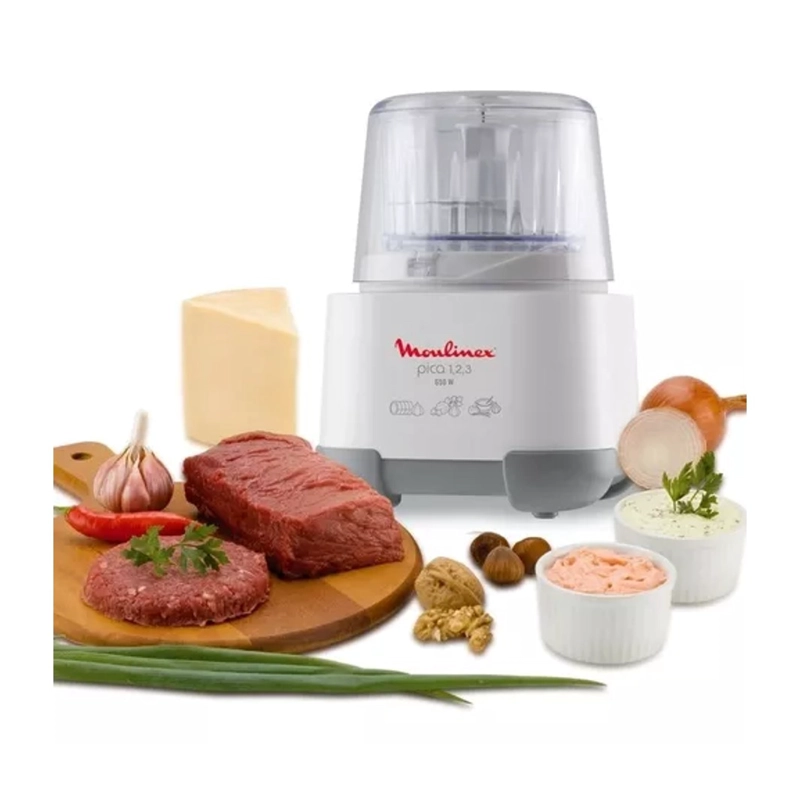 PICADORA MOULINEX TURBO MULTIFUNCIONAL 750W MOULINEX 1 2 3 - 4