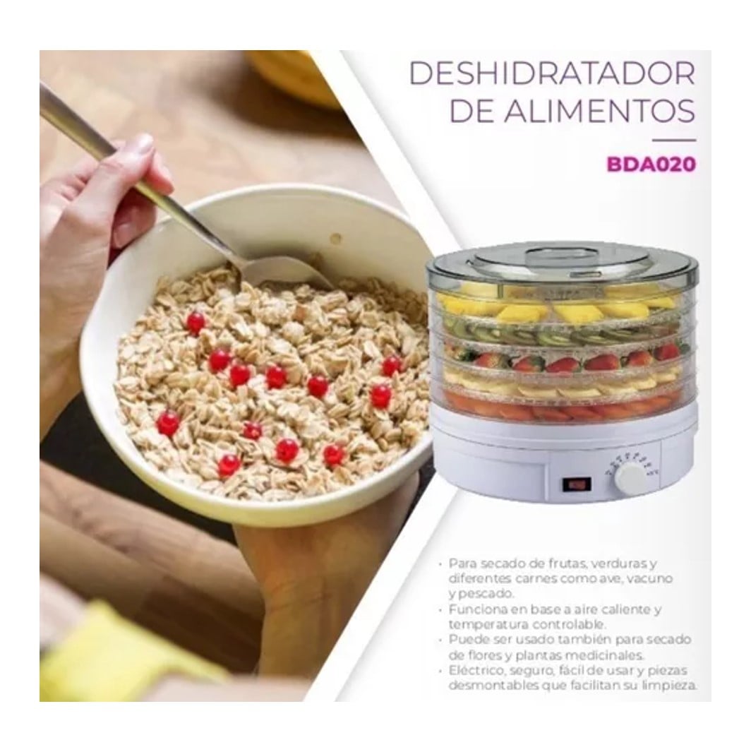 MAQUINA DESHIDRATADORA DE ALIMENTOS BLANIK BDA020 - 3
