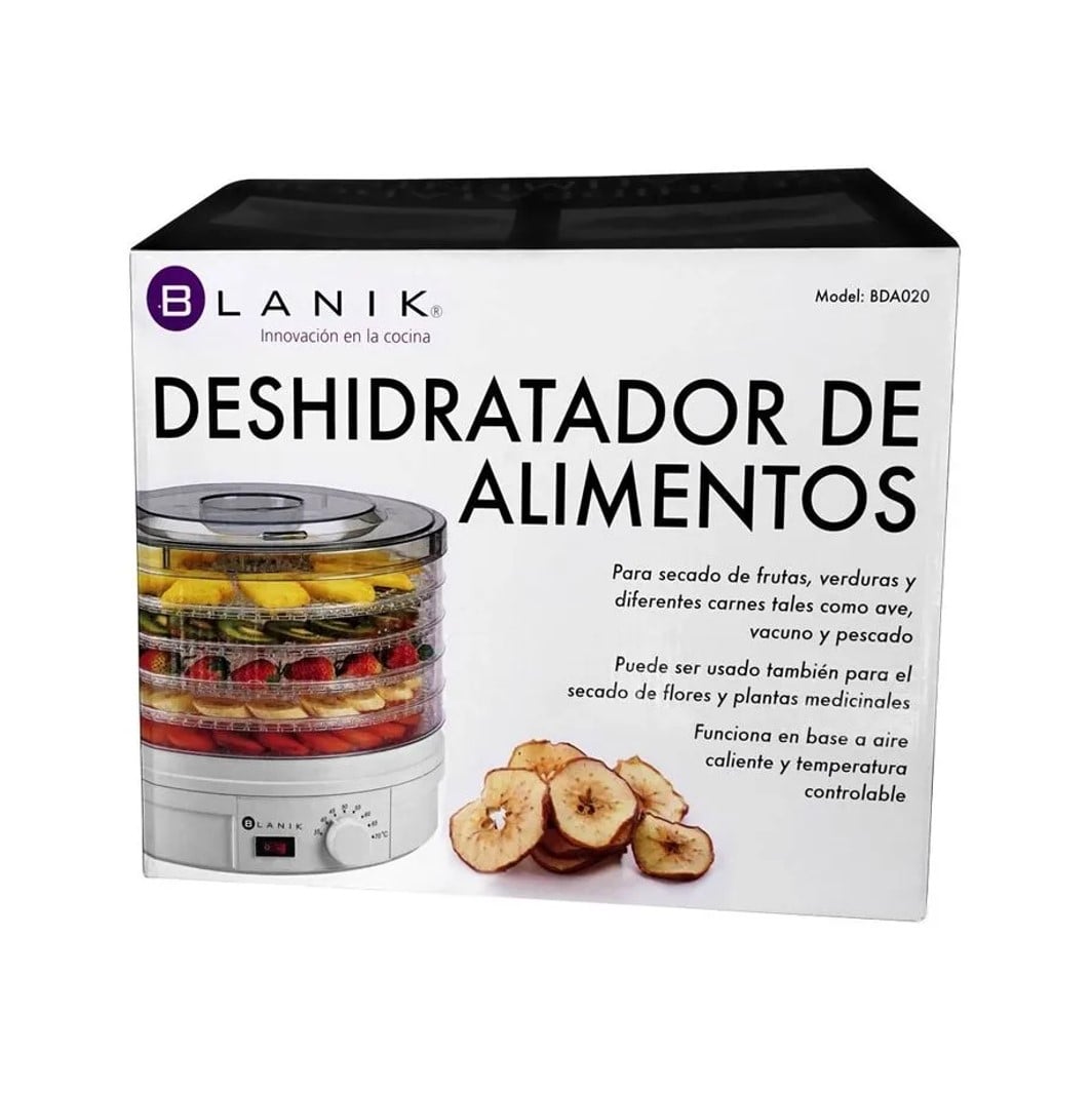 MAQUINA DESHIDRATADORA DE ALIMENTOS BLANIK BDA020 - 6