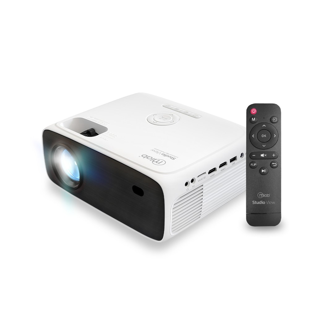 PROYECTOR MICROLAB STUDIO VIEW LED FHD 1080P - 1