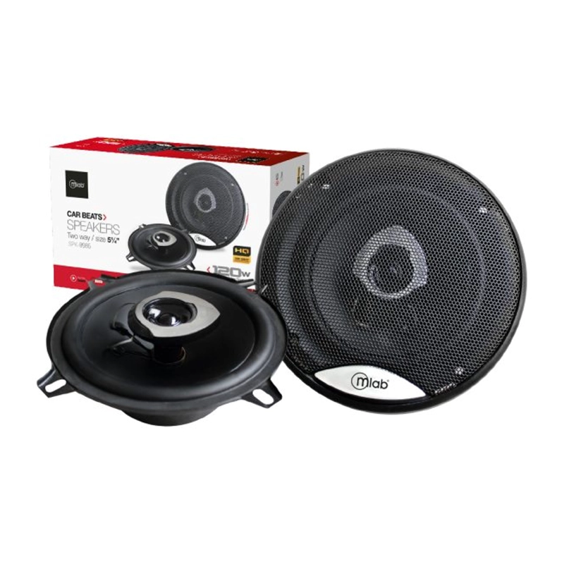 PAR DE PARLANTES PARA AUTO MICROLAB 120W - 3