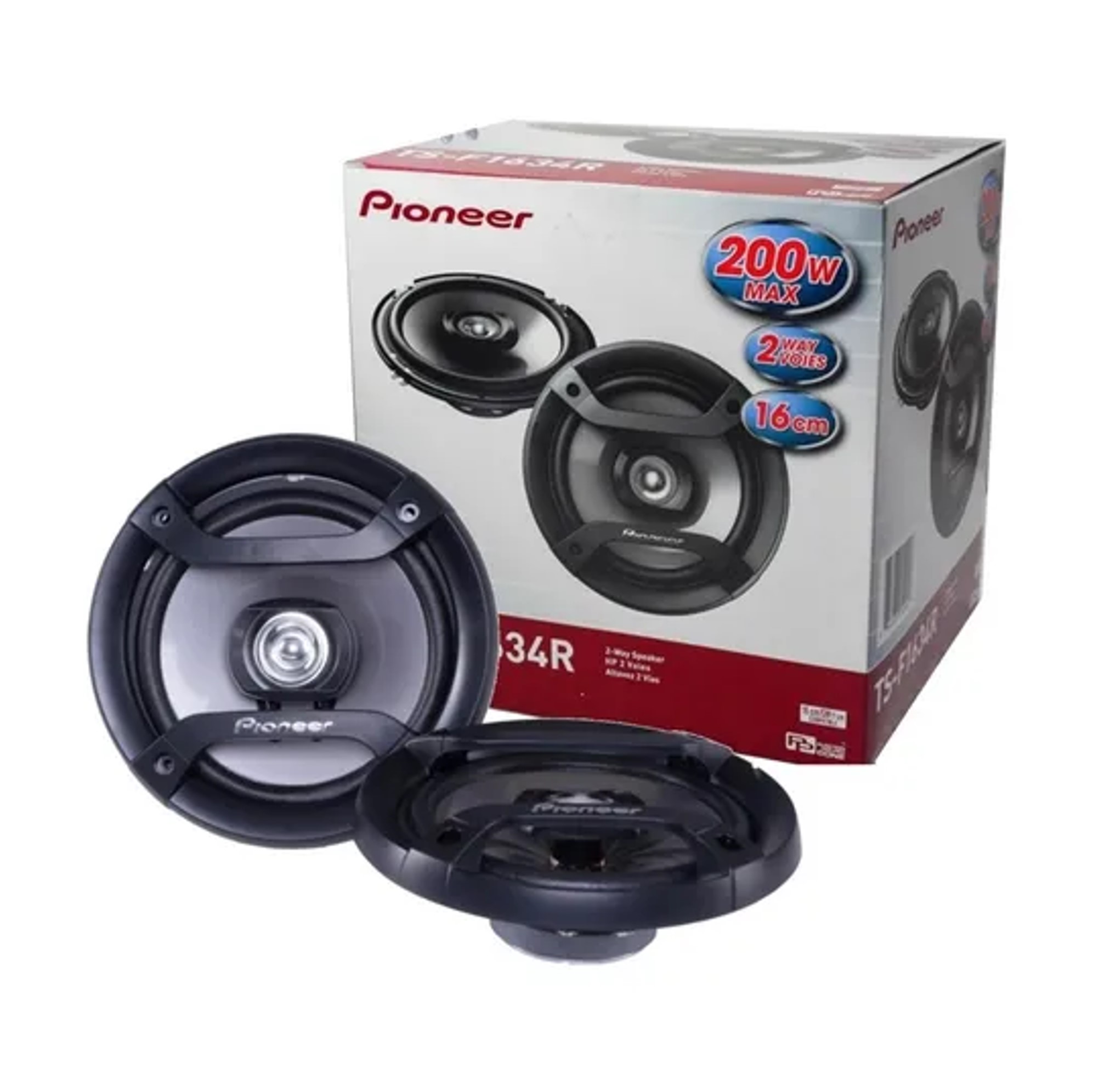 PARLANTES PIONNER 200W 2 VIAS TS F1634R - 4