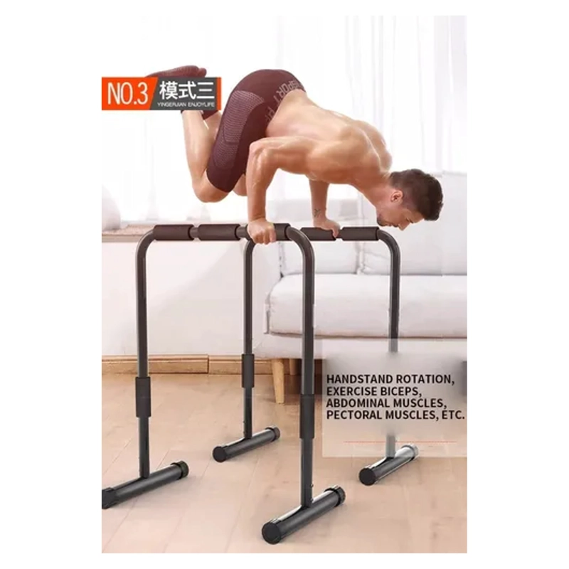 BARRAS PARALELAS CALISTENIA AIDAN AJUSTABLES 78-90CM - 5