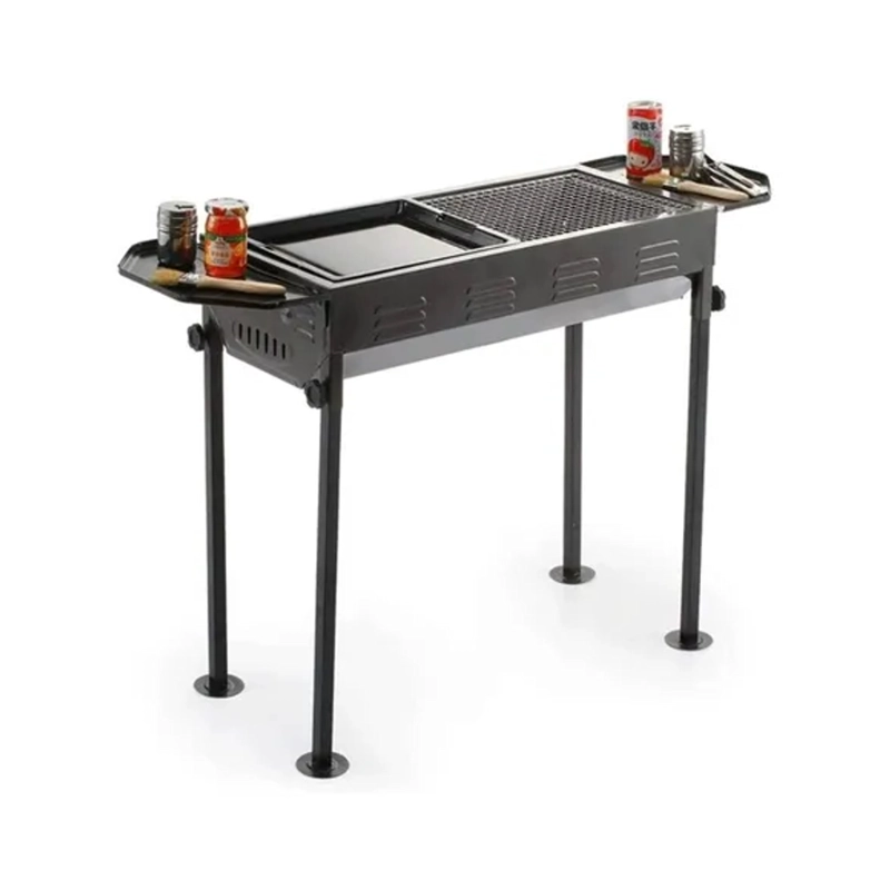 ESTUFA PARRILLA PARRILLERA PORTATIL PLEGABLE BARBACOA ASADO - 1