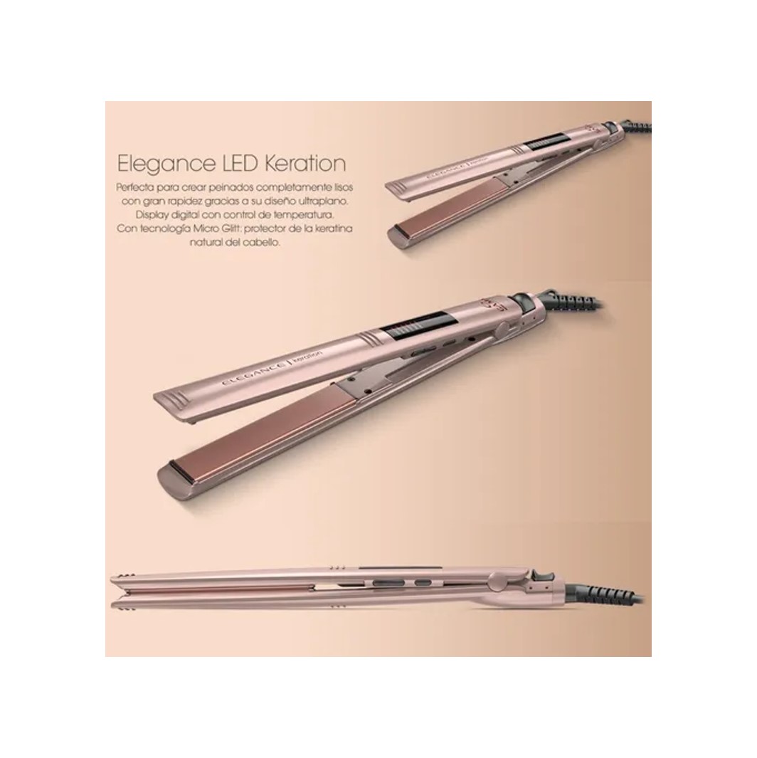 ALISADOR DE CABELLO GAMA KERATION LED DIGITAL - 7