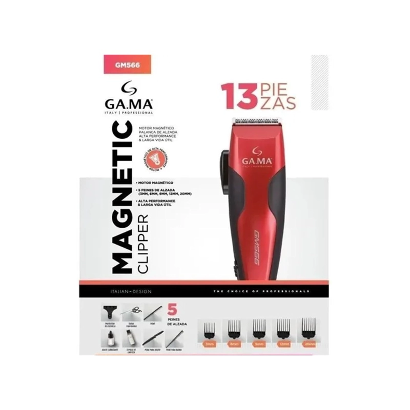 MAQUINA CORTAPELOS GM566 MAS 13 ACCESORIOS - 5