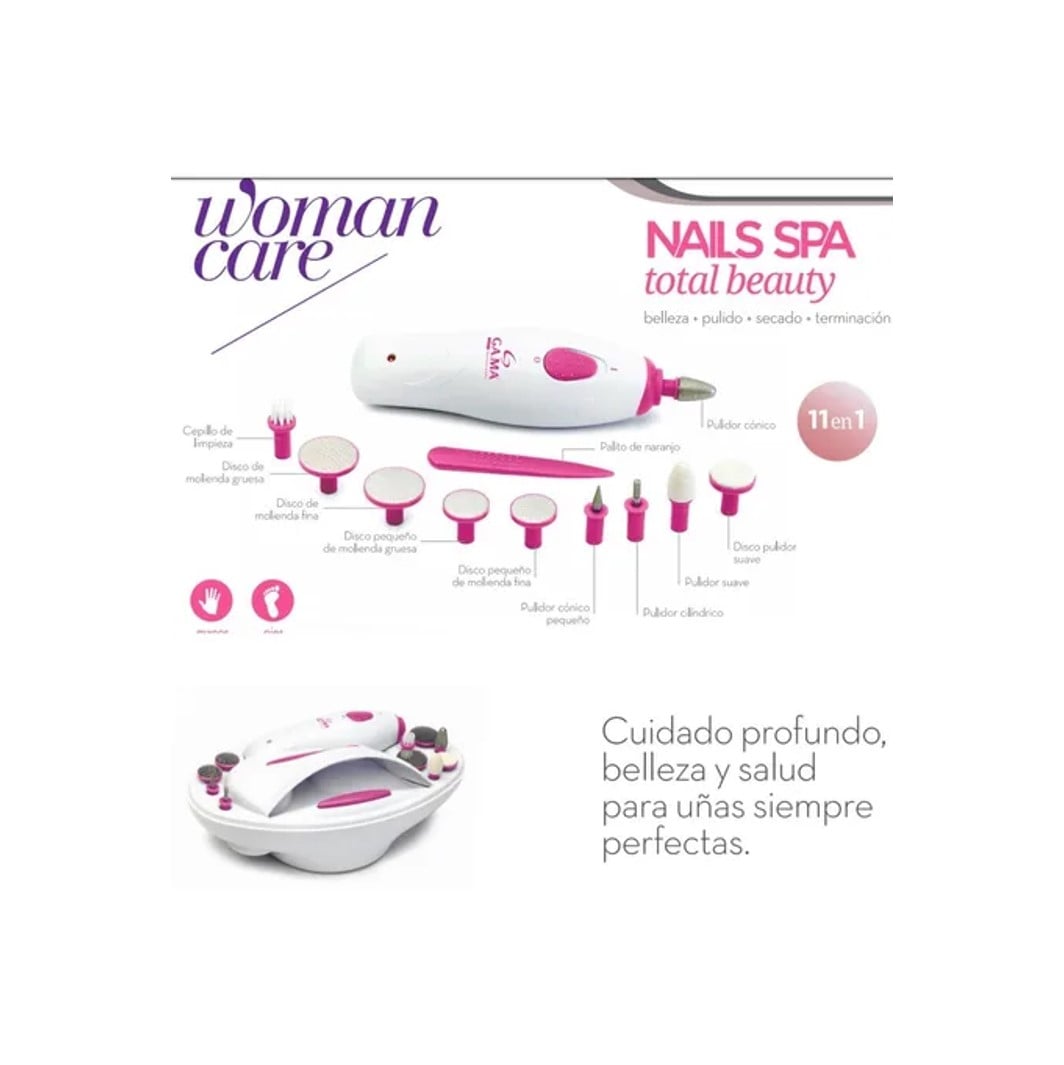 SET DE MANICURA Y PEDICURA 11 EN 1 NAIL SPA - 3
