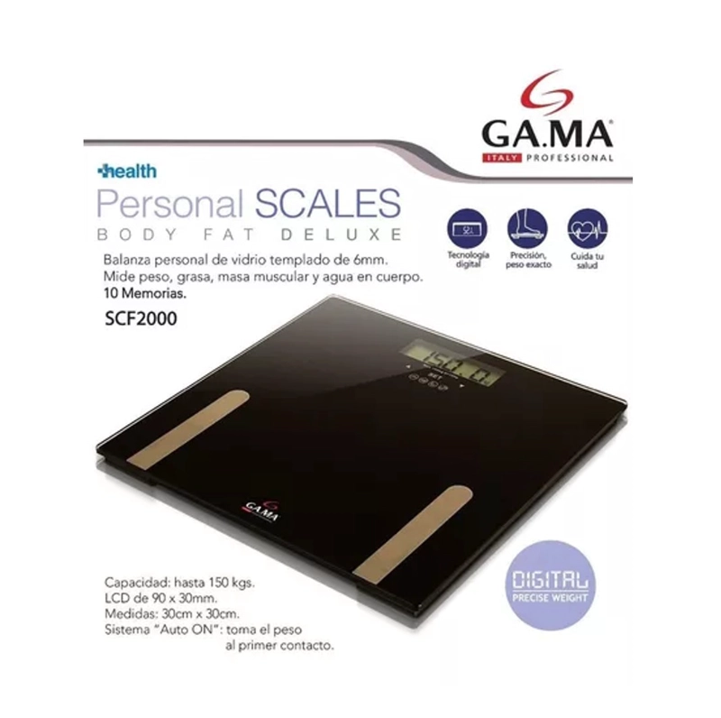 BALANZA CORPORAL 150KG GAMA SCF2000 - 2
