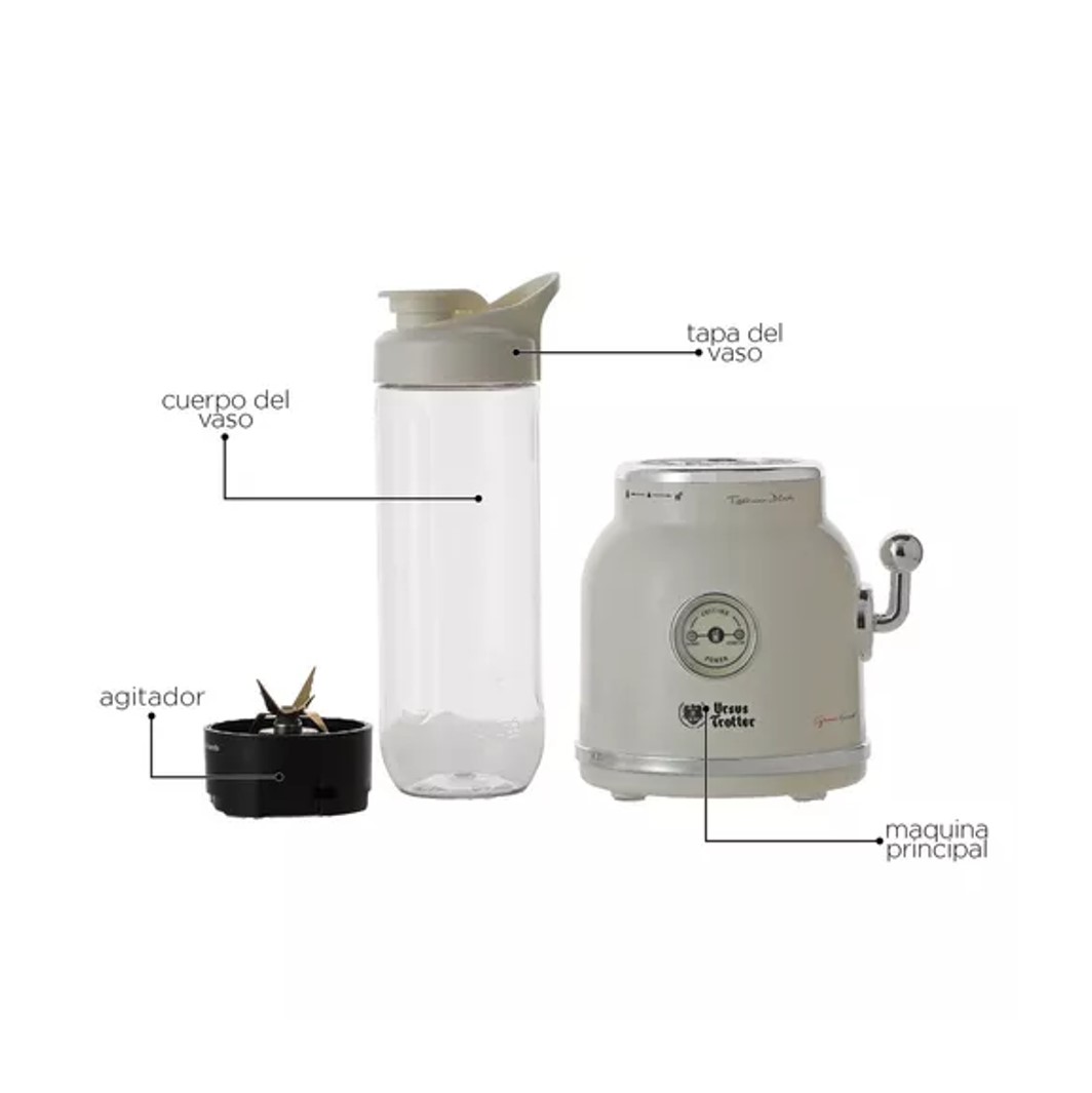 LICUADORA  2 VELOCIDADES 400W URSUS TROTTER UT-TRITAN2GO - 3