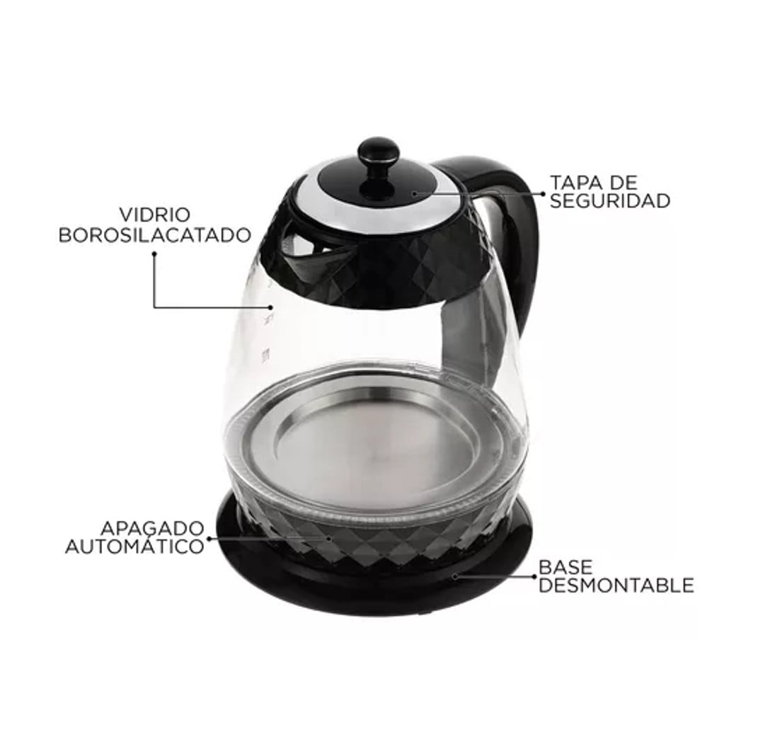 HERVIDOR DE AGUA ELECTRICO URSUS TROTTER 2000W UT-DIAMONDS17 - 6