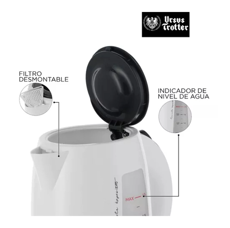 HERVIDOR DE AGUA URSUS TROTTER UT-KLAR20PW - 4