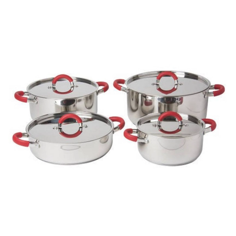 BATERIA DE COCINA ACERO INOXIDABLE 8 PIEZAS - 3