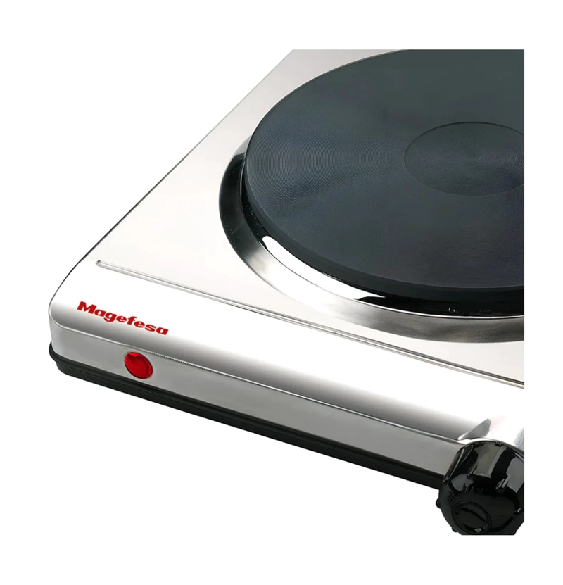 COCINA ELE CTRICA SINGLE ACERO INOXIDABLE 1500W - 3