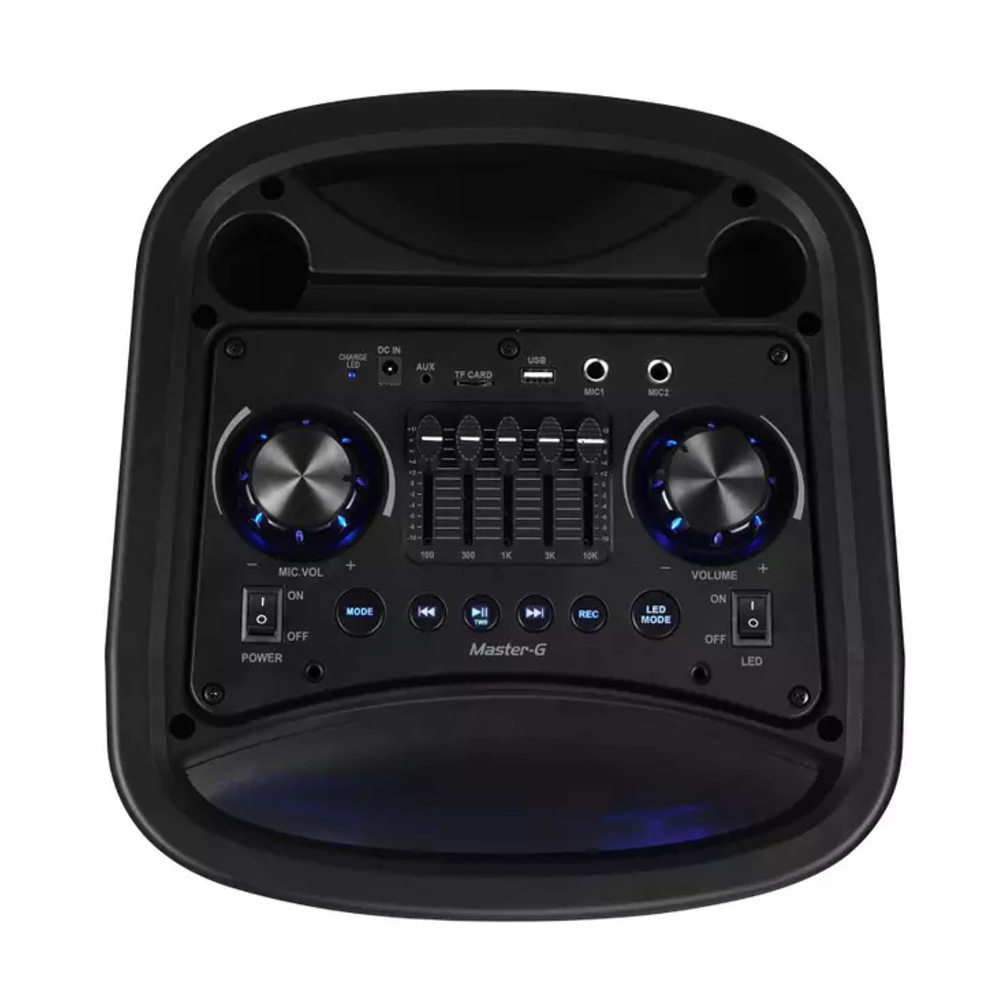 ALTAVOZ KARAOKE BLUETOOTH 8' X 2 60W - 4