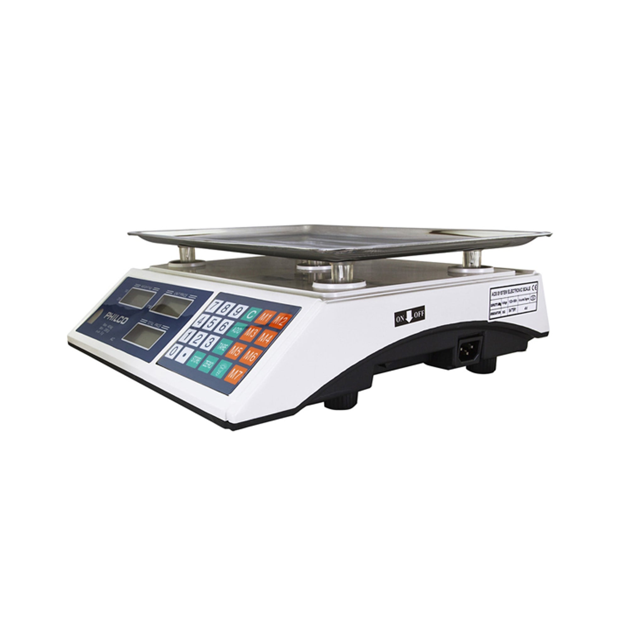 BALANZA DIGITAL PHILCO HASTA 40 KG RECARGABLE