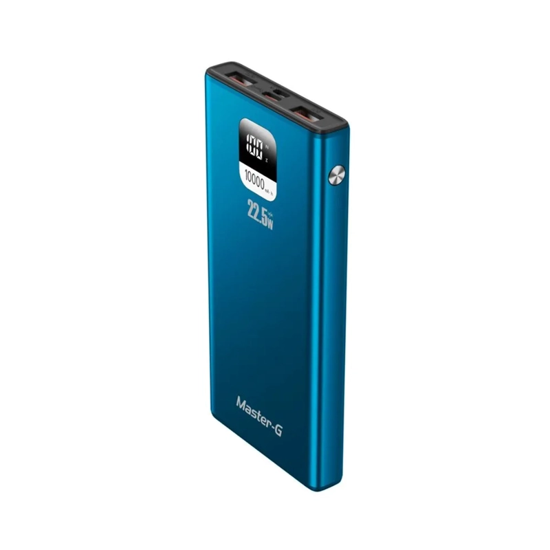 BATERIA EXTERNA CARGADOR PORTATIL MASTER G 10000MAH - 1
