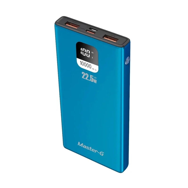 BATERIA EXTERNA CARGADOR PORTATIL MASTER G 10000MAH - 2