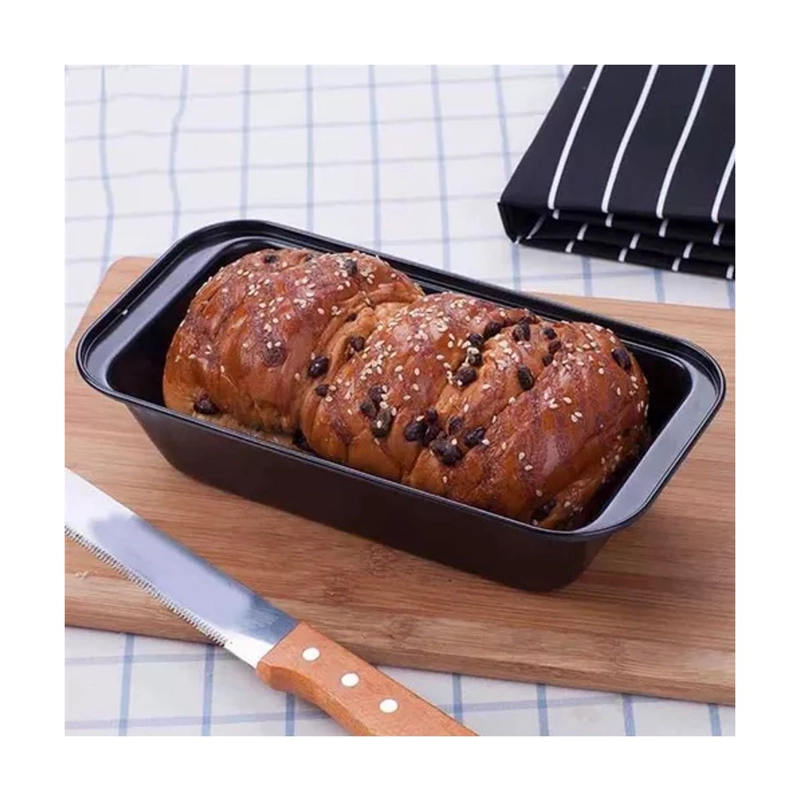 MOLDE RECTANGULAR ANTIADHERENTE REPOSTERIA QUEQUES PAN 25CM - 2