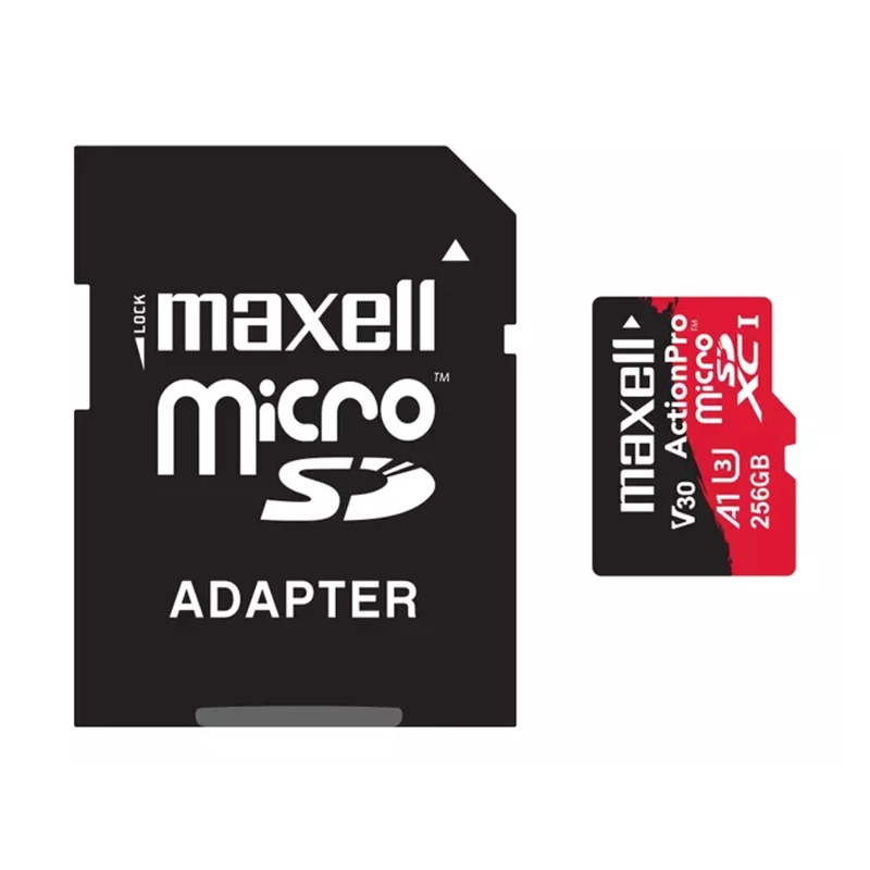 TARJETA DE MEMORIA MICROSD MAXELL 256GB UH-3 8K - 2