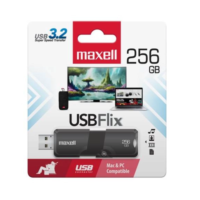 PENDRIVE MAXELL FLIX 256GB USB 3.2 ALTA VELOCIDAD - 2
