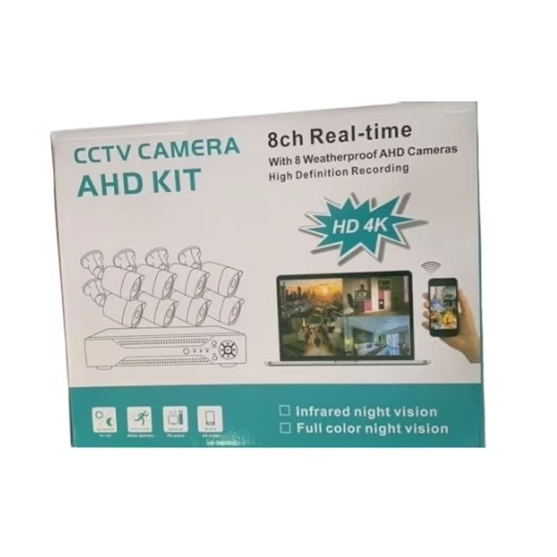 KIT DE 8 CAMARAS HD CON DVR 1080P FULL HD - 3