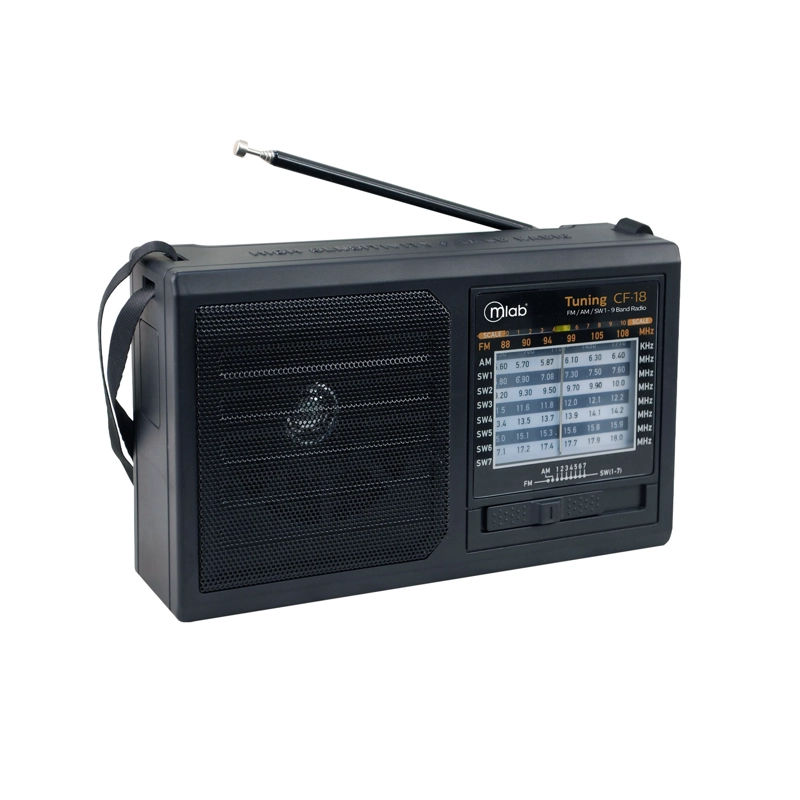 RADIO PORTATIL MICROLAB 9 BANDAS RECARGABLE - 4