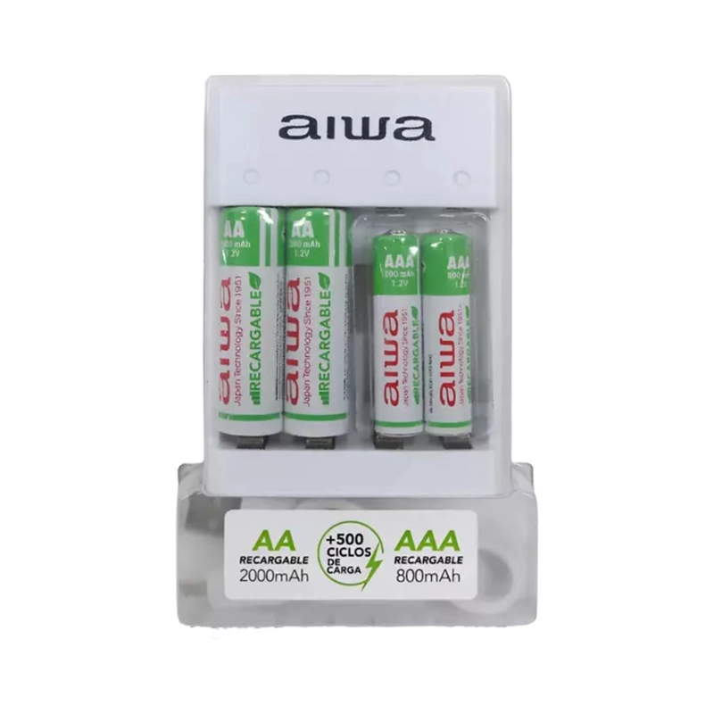 CARGADOR DE PILAS AA Y AAA 4 PILAS AIWA - 1
